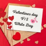 Valentine Day and White Day Difference