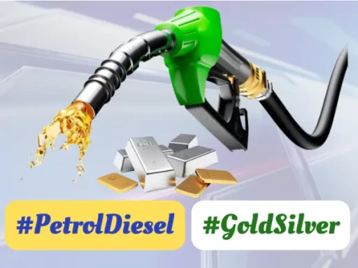 petrol diesel and gold silver price 1705719010