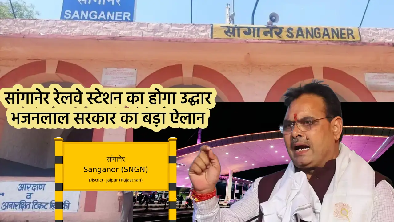Rajasthan Budget 2024 Sanganer railway station
