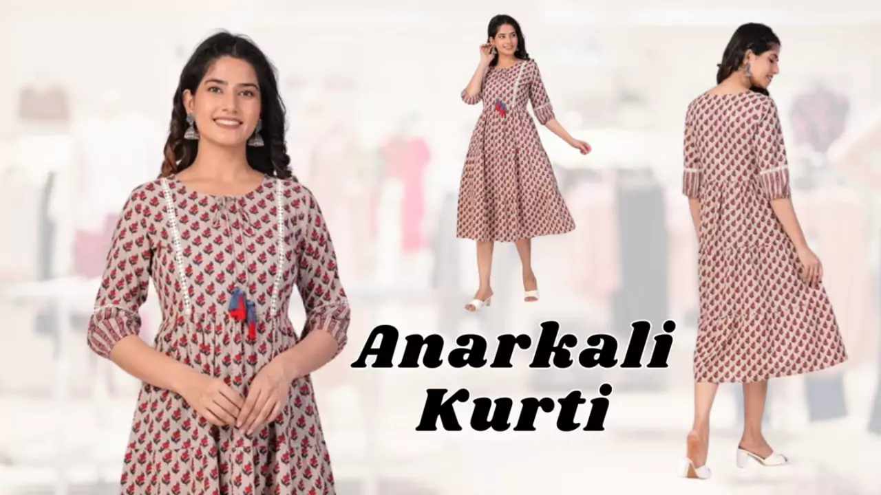 Anarkali Kurti for Women
