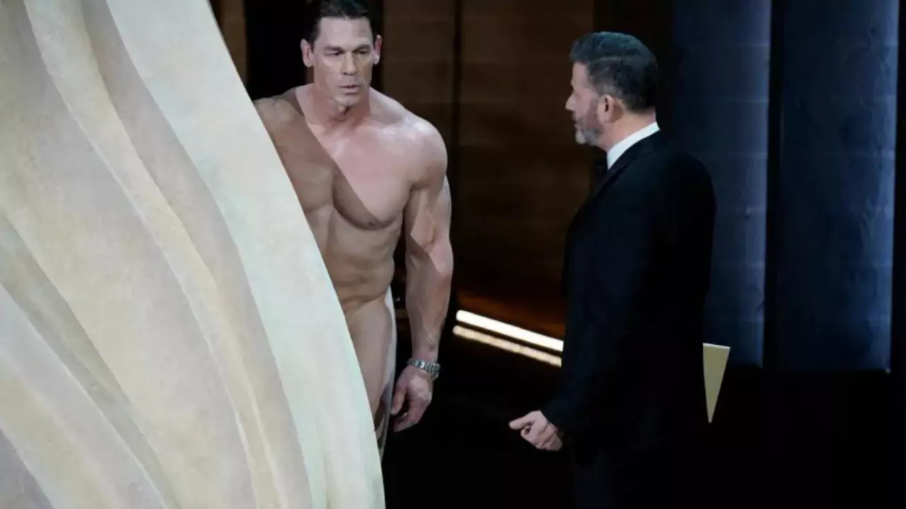 Oscars 2024 John Cena Without Clothes Video Viral 