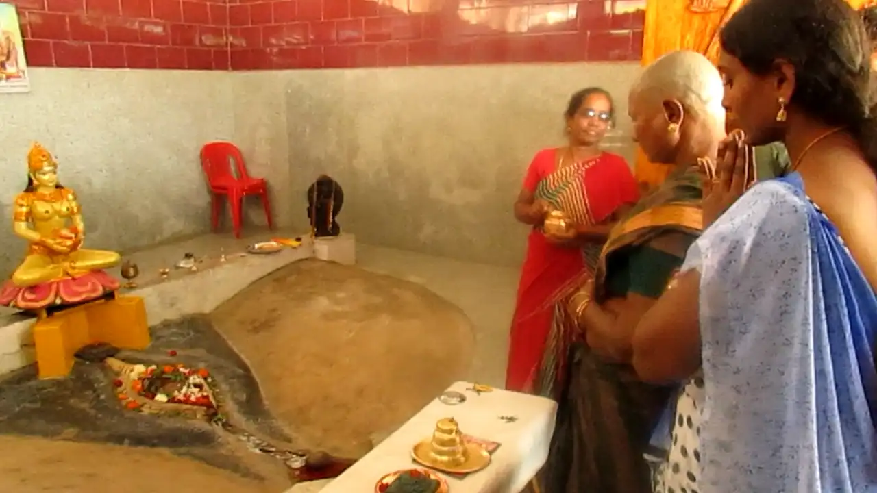 Puja in Temple