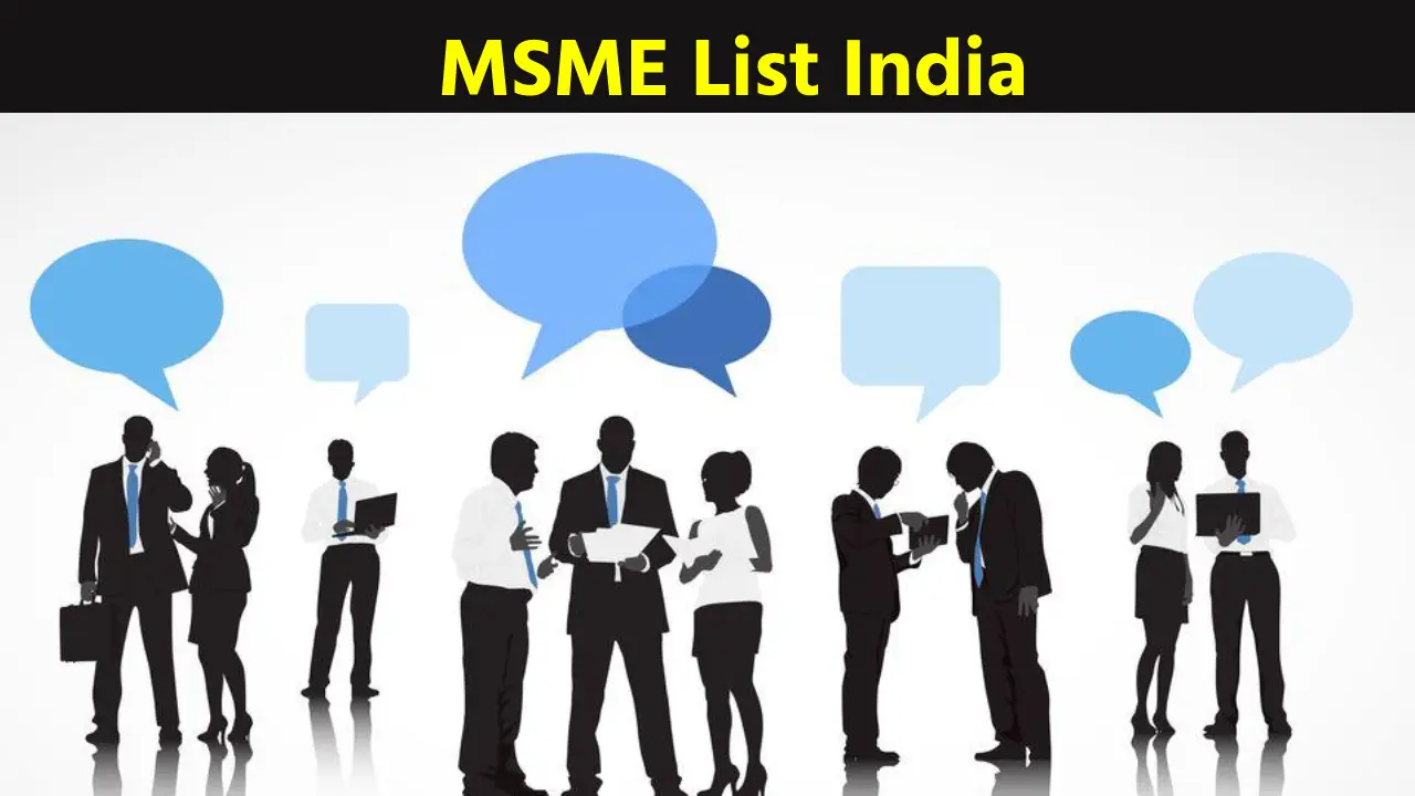 MSME List India