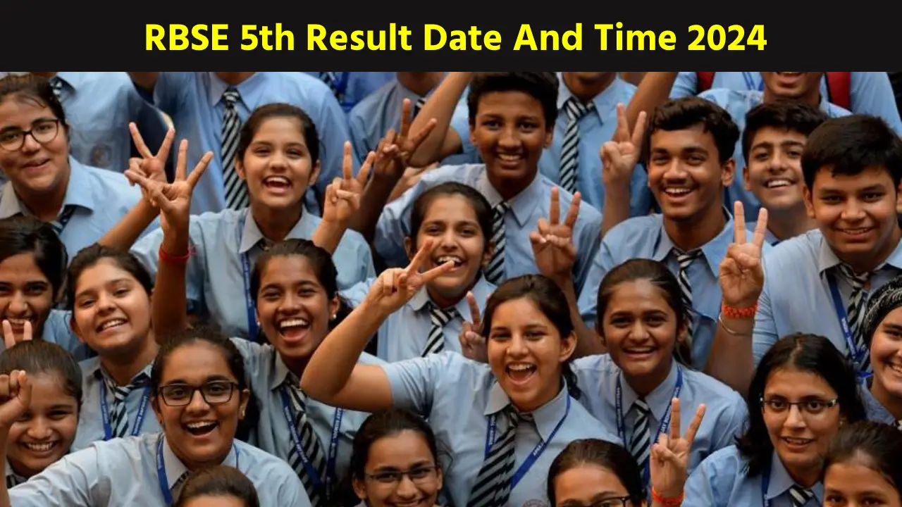 RBSE 5th Result Date And Time 2024