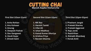 Jaipur Cutting Chai Open Mic Season 5 