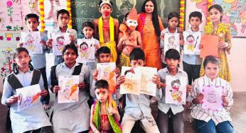 राहोली में हनुमान जयंती का आयोजन! बच्चों ने बजरंगी बन मोहा सबका मन