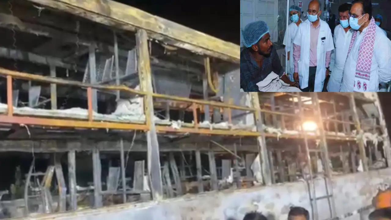jaisalmer bus fire accident Updates: