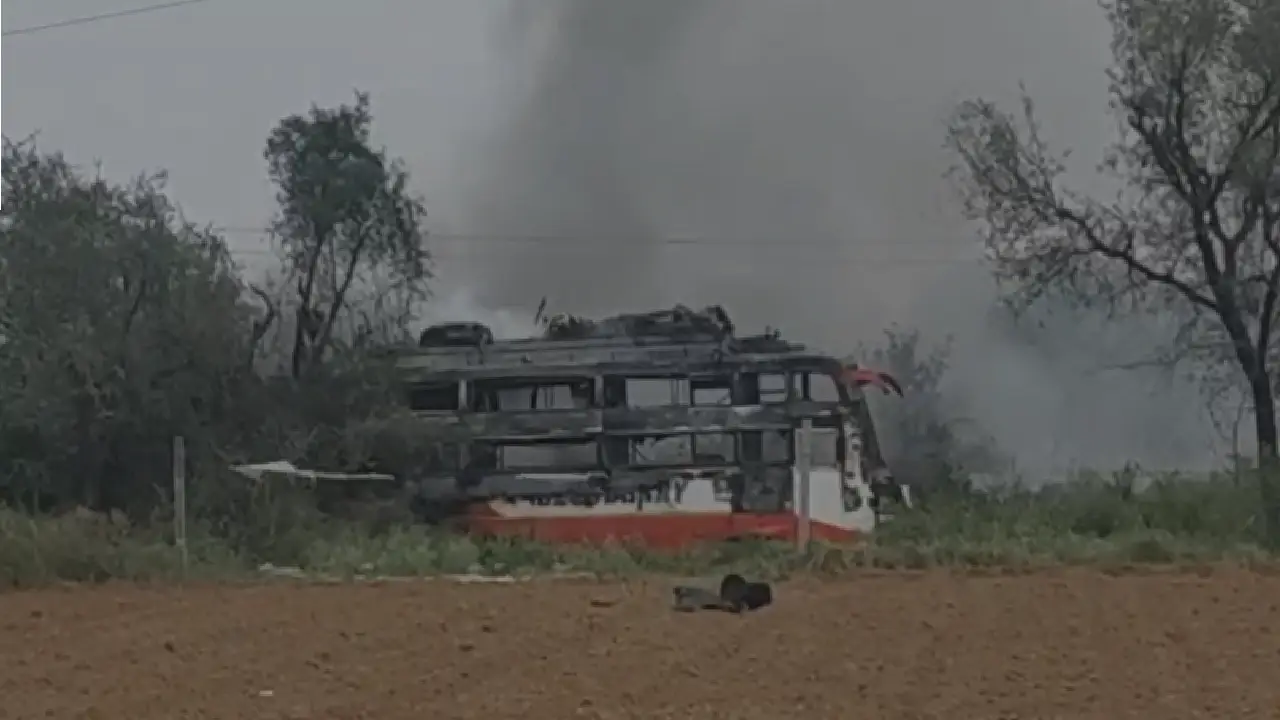 Jaipur bus fire